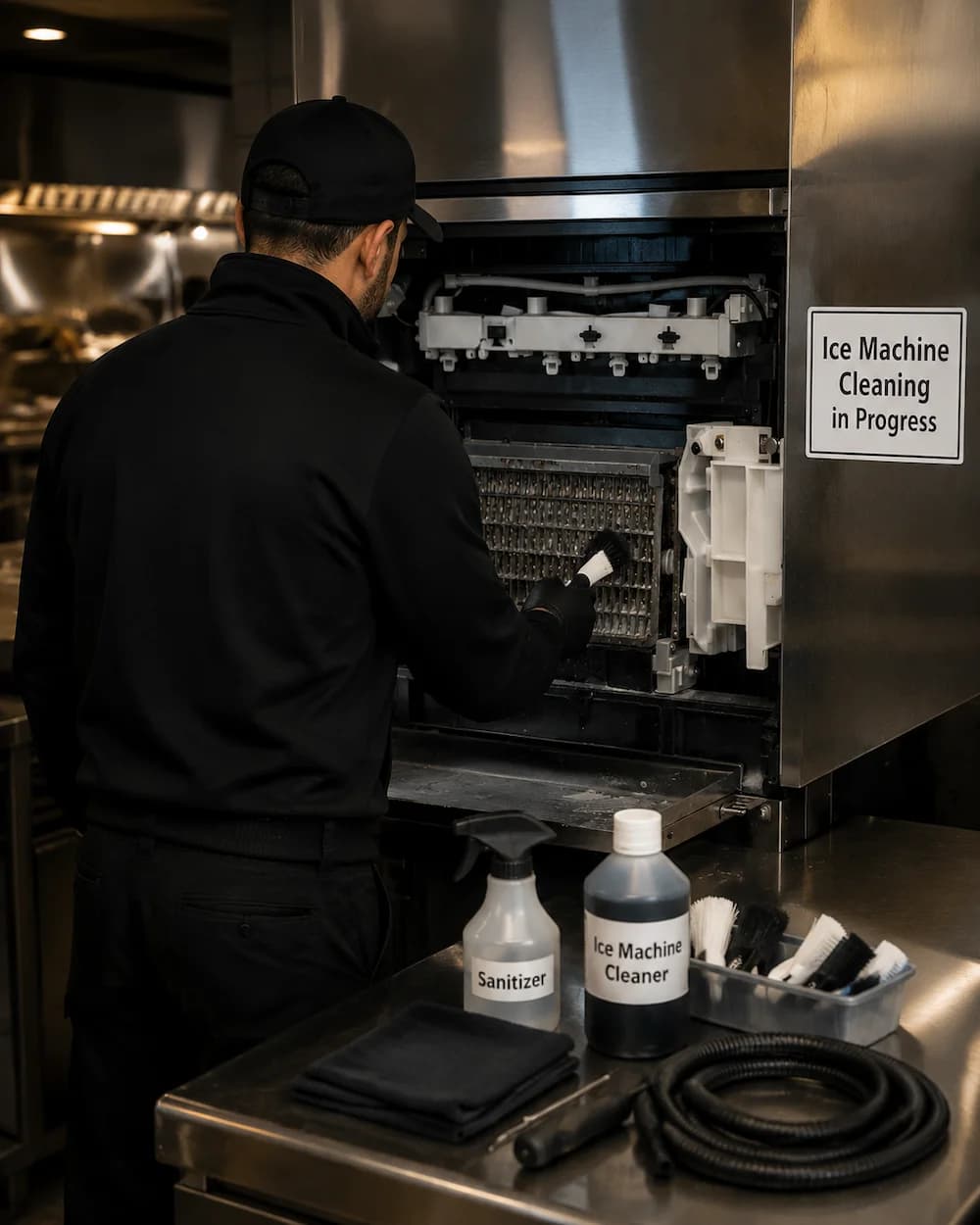 Ice maker repair for production, water supply, and freezing issues.
