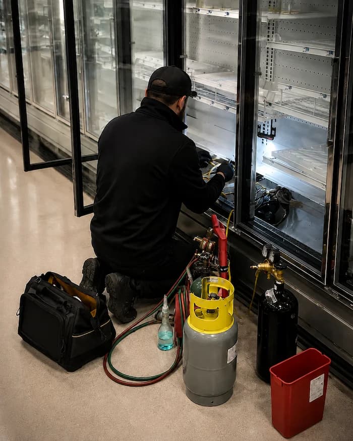 Beverage center service for cooling, controls, and built-in installation issues.